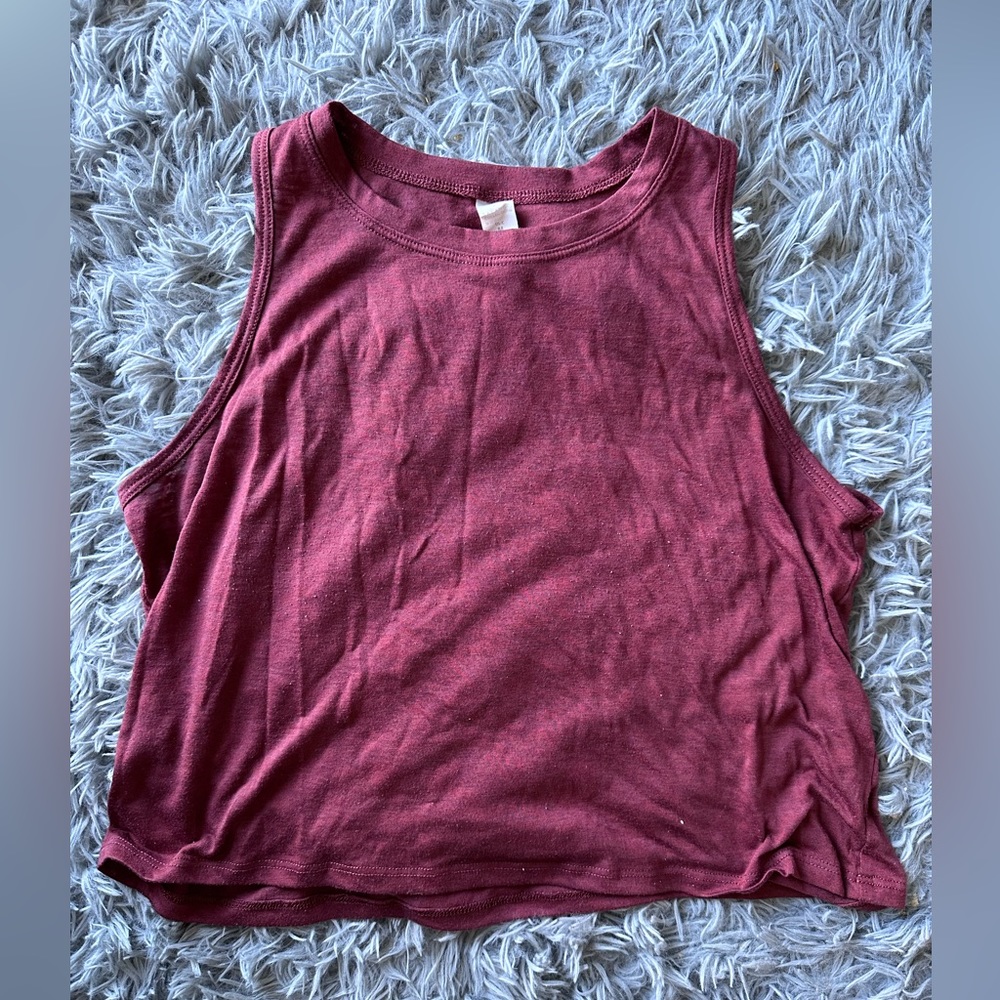 Balance Collection Cropped Tank Top Size M